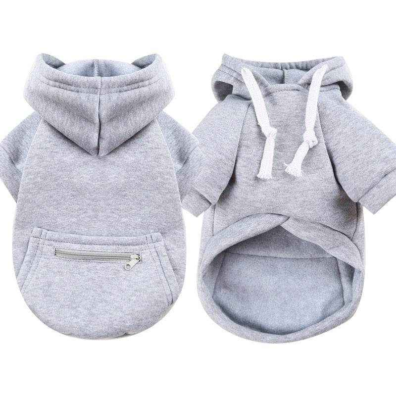 Cotton Pet Hoodie With Pocket