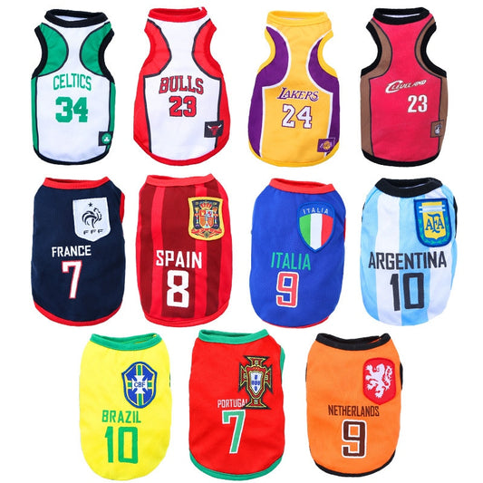 Sports Pet Jerseys