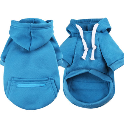 Cotton Pet Hoodie With Pocket