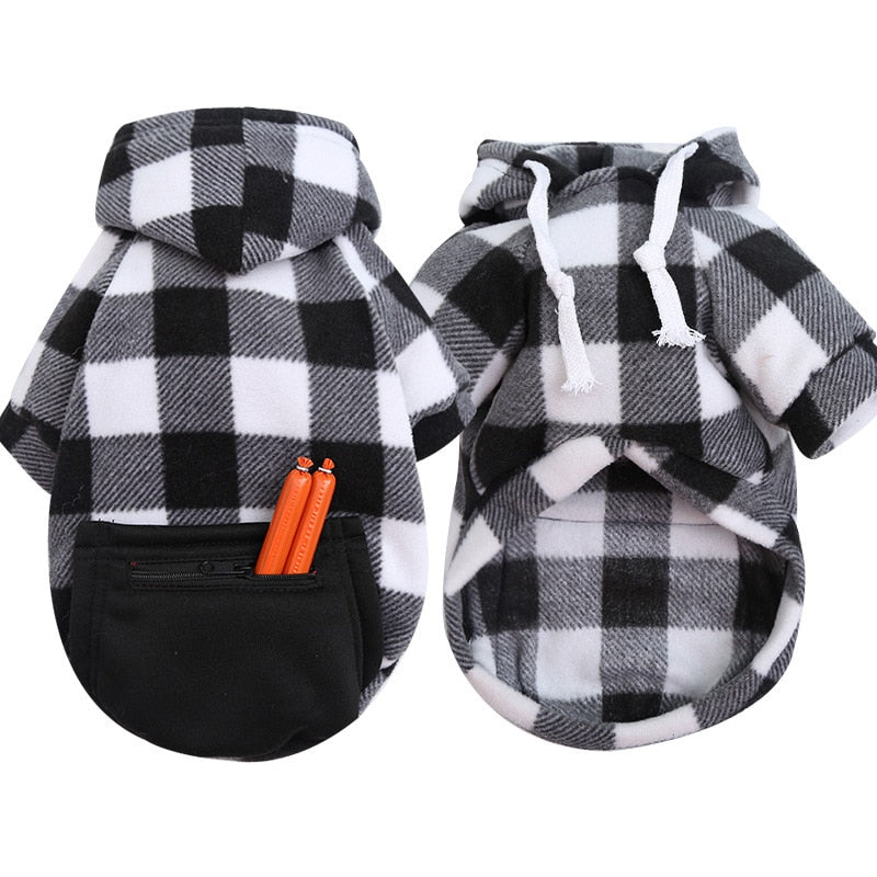 Cotton Pet Hoodie With Pocket