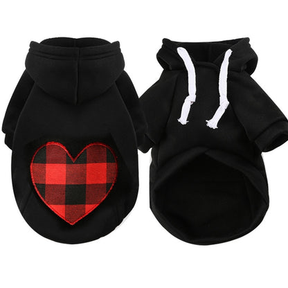 Cotton Pet Hoodie With Pocket