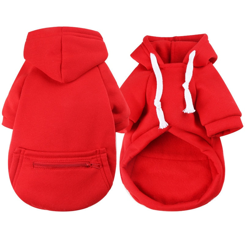 Cotton Pet Hoodie With Pocket