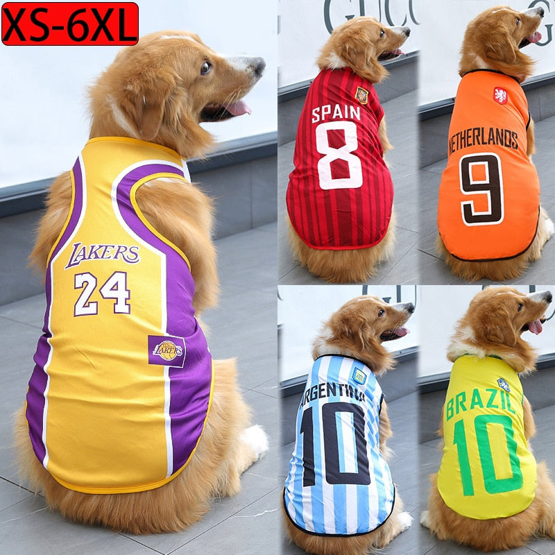 Sports Pet Jerseys